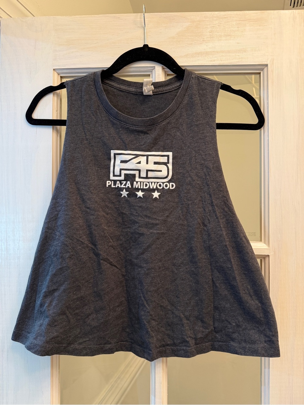 Bella Canvas Charcoal Gray Sleeveless Logo Tank